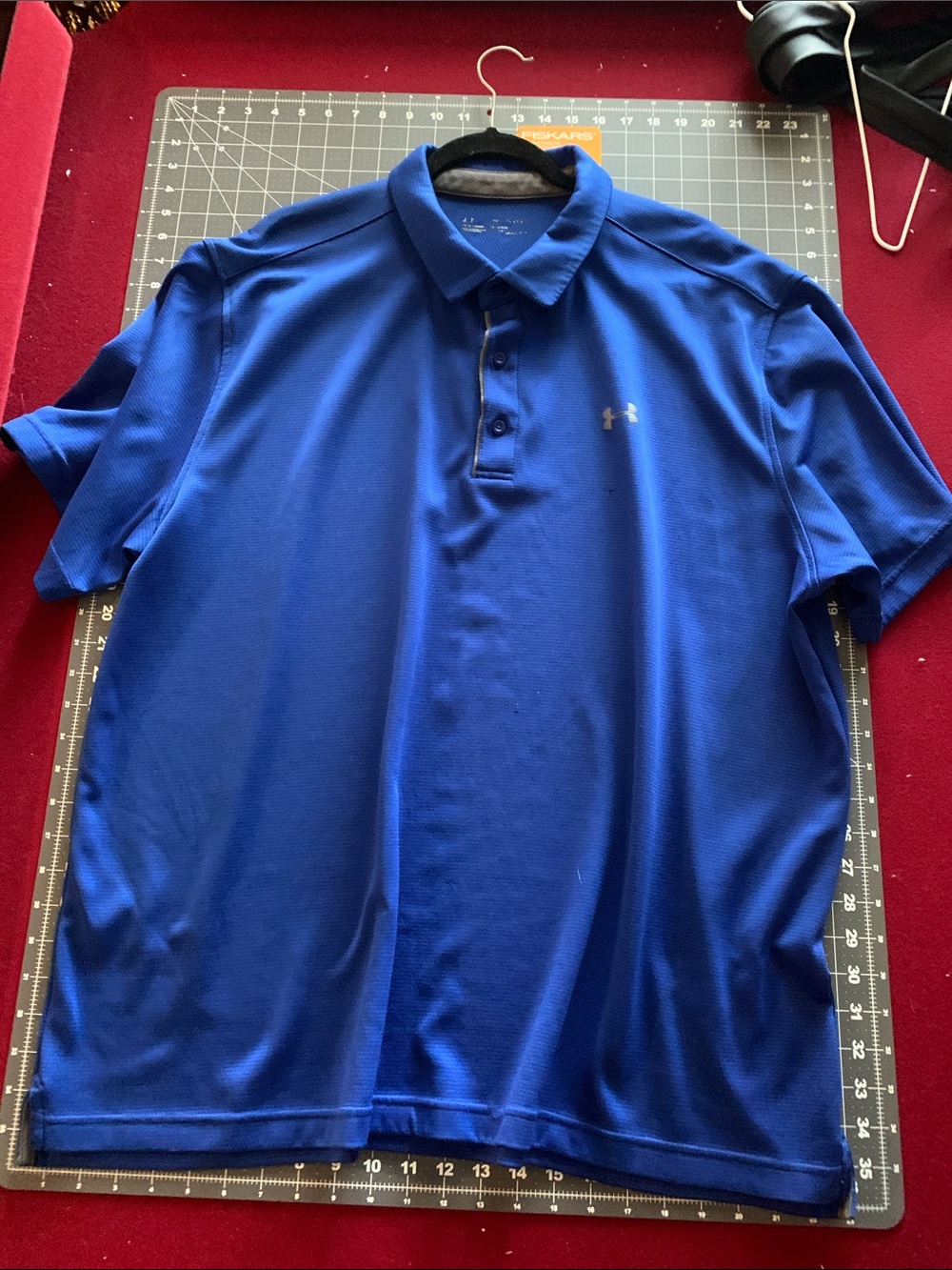 Under Armour Men’s Royal Blue Golf Polo